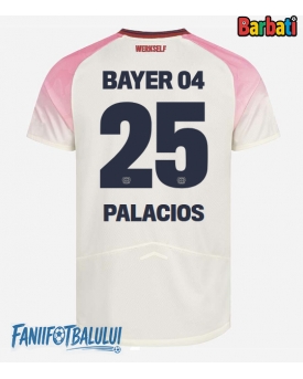 Bayer Leverkusen Exequiel Palacios #25 Tricou Fotbal Replică 2025-26 Barbati Deplasare